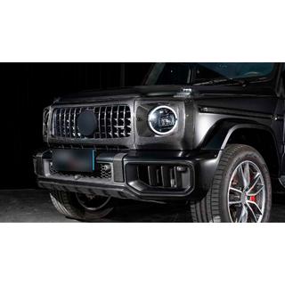 Nedre frontläpp till främre stötfångare (för G63 AMG, kolfiber) foto 1