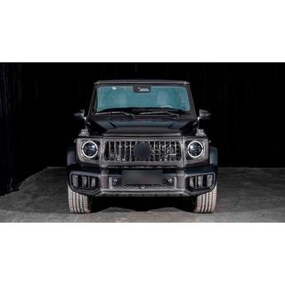 Nedre frontläpp till främre stötfångare (för G63 AMG, kolfiber) foto 2