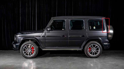 Mercedes G class W465 2025– C-stolpskåpor (Kolfiber) foto 2