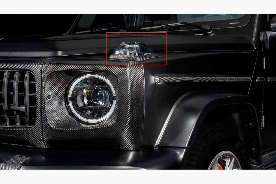 Mercedes G class W465 2025– Blinkersargar (Kolfiber) Image