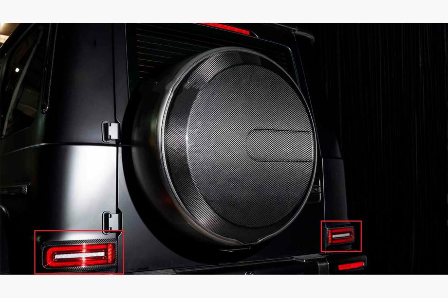Mercedes G class W465 2025– Baklyktomfattningar (Carbon) Image