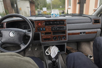 Volkswagen T4 Transporter 1990–2003 Instrumentbrädeinlägg (1999-2003) Kolfiber foto 2