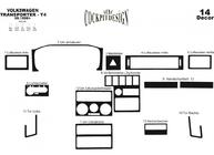 Volkswagen T4 Transporter 1990–2003 Instrumentbrädeinlägg (1999-2003) Kolfiber foto 10