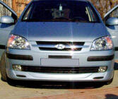 Hyundai Getz 2002– Främre nedre läppspoiler (för lackering) foto 5