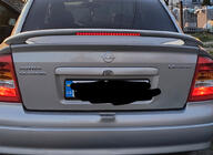 Opel Astra G Classic 1998–2012 Spoiler Sedan (för lackering) foto 4