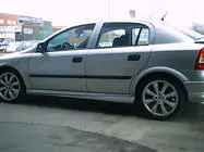 Opel Astra G Classic 1998–2012 Sidokjolar HB (för lackering) foto 4