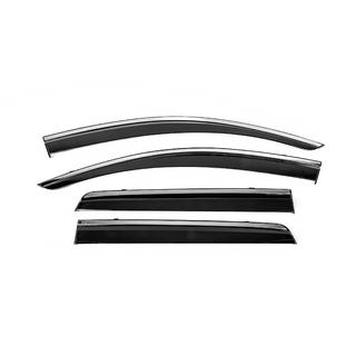 Vindavvisare med kromlist Niken Luxury (4 st) Dodge Journey 2008–2020 foto 1