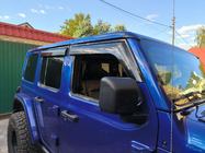 Jeep Wrangler 2018– Fönstervindavvisare Niken Luxury (4 st) foto 4