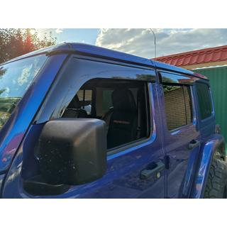 Fönstervindavvisare Niken Luxury (4 st) Jeep Wrangler 2018– foto 3