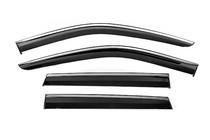 Jeep Grand Cherokee WK2 2010–2021 Vindavvisare med kromlist Niken Luxury (4 st) foto 1