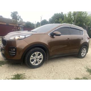 Vindavvisare med kromlist Niken Luxury (4 st) Kia Sportage 2015–2021 foto 1