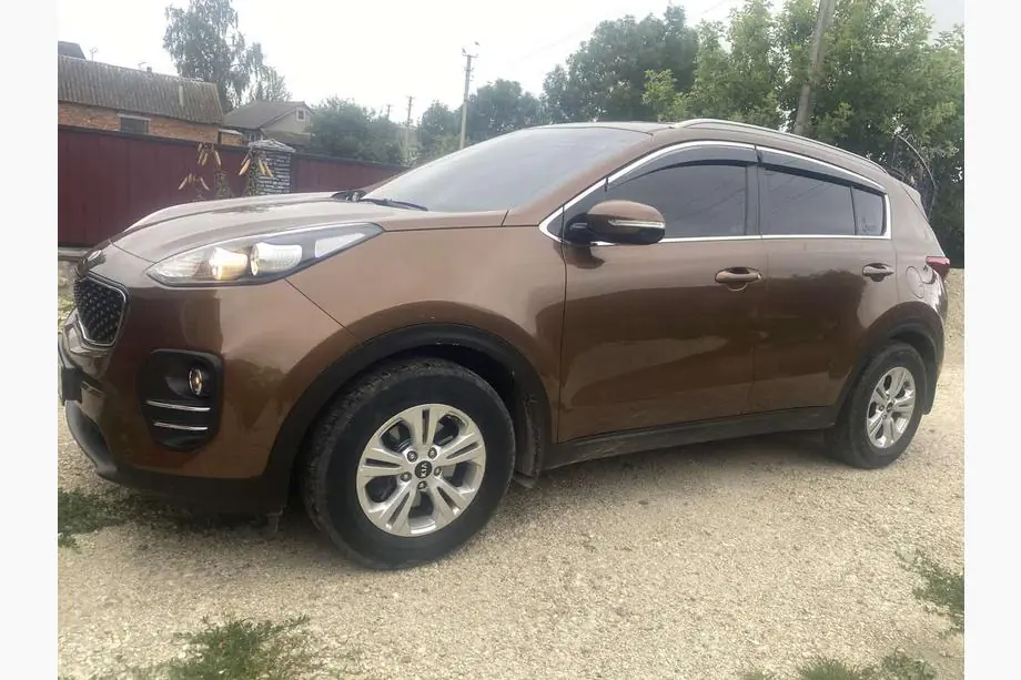 Kia Sportage 2015–2021 Vindavvisare med kromlist Niken Luxury (4 st) Image