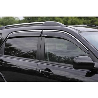 Vindavvisare med kromlist Niken Luxury (4 st) Kia Sportage 2004–2010 foto 2