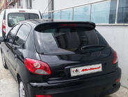 Peugeot 206 1998–2024 Meliset övre spoiler (för lackering) foto 2