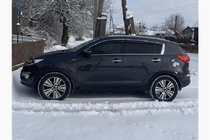 Kia Sportage 2010–2015 Vindavvisare med kromlist Niken Luxury (4 st) foto 1
