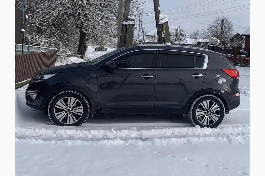 Kia Sportage 2010–2015 Vindavvisare med kromlist Niken Luxury (4 st) Image