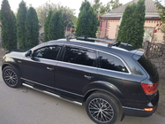 Audi Q7 2005–2015 Takräckesbågar (lastbågar) för integrerade takrails Skybar V2 120 cm (2 st) Svart foto 5