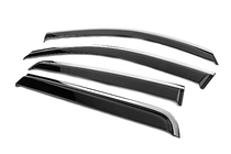 Toyota Hilux 2006–2015 Vindavvisare med kromlist Niken Luxury (2011-2015, 4 st) foto 2
