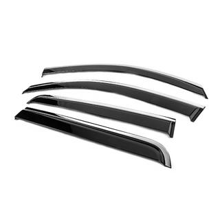 Vindavvisare med kromlist Niken Luxury (2011-2015, 4 st) Toyota Hilux 2006–2015 foto 2