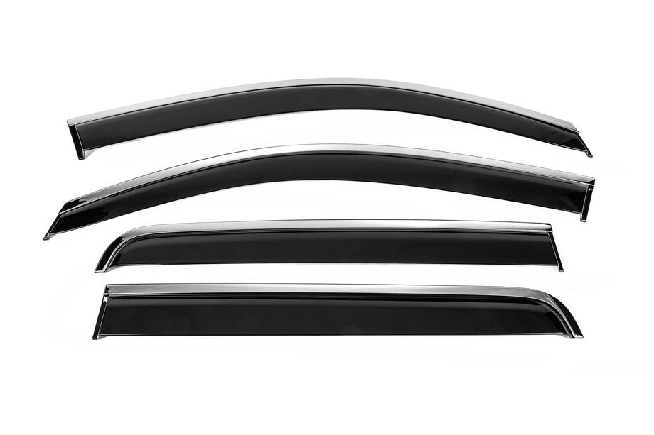 Toyota Hilux 2006–2015 Vindavvisare med kromlist Niken Luxury (2011-2015, 4 st) Image