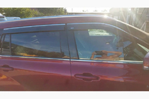 Toyota Highlander 2019– Vindavvisare med kromlist Niken Luxury (4 st) foto 8