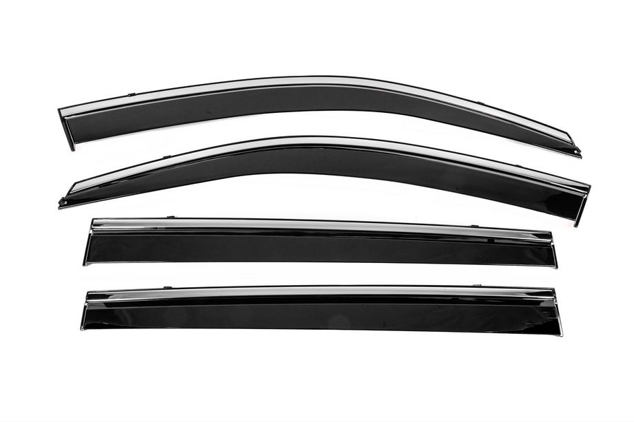 Toyota Highlander 2013–2019 Vindavvisare med kromlist Niken Luxury (4 st) Image
