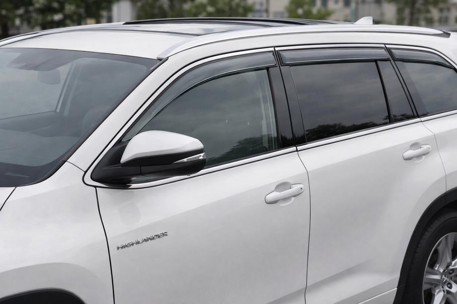 Toyota Highlander 2013–2019 Vindavvisare med kromlist Niken Luxury (6 st) Image