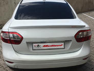 Renault Fluence 2009–2016 Spoiler för lackering foto 2