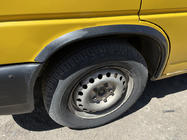 Volkswagen T4 Transporter 1990–2003 Hjulhuslister (4 st, svarta) Rostfritt stål foto 3
