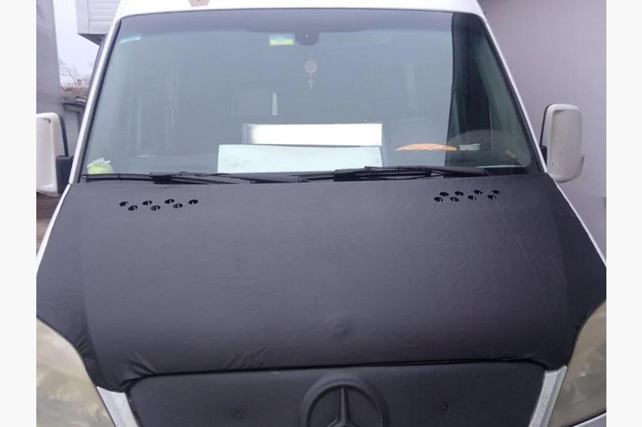 Mercedes Sprinter W906 2006–2018 Motorhuvsskydd 2006-2013 (konstläder) Image