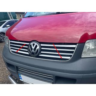 Inramning till grill (rostfritt stål) Volkswagen T5 Transporter 2003–2010 foto 4