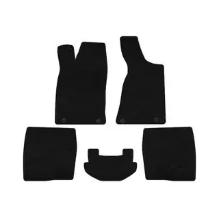 Deluxe textilmattor (1987-1991, Sedan, svart) foto 1