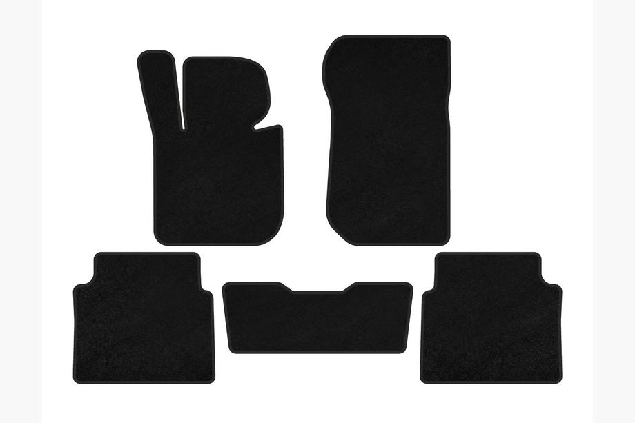 BMW 3-serien E36 1990–2000 Textilmattor Deluxe (Svart) Image
