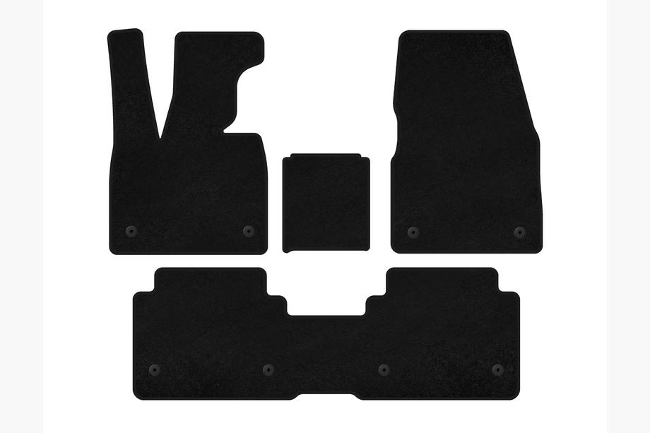 BMW I3 2013–2022 Textilmattor Deluxe (Svart) Image