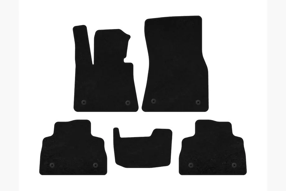 BMW X6 G06 2019–2027 Textilmattor Deluxe (Svart) Image