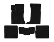 Cadillac SRX 2004–2009 Deluxe textilmattor (svart) foto 1