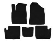 Chery Tiggo 1 2005–2016 Deluxe textilmattor (2005-2009, svart) foto 1