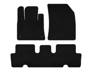 Citroen C-4 Picasso 2013–2022 Deluxe V1 textilmattor (2 rader, svart) foto 1