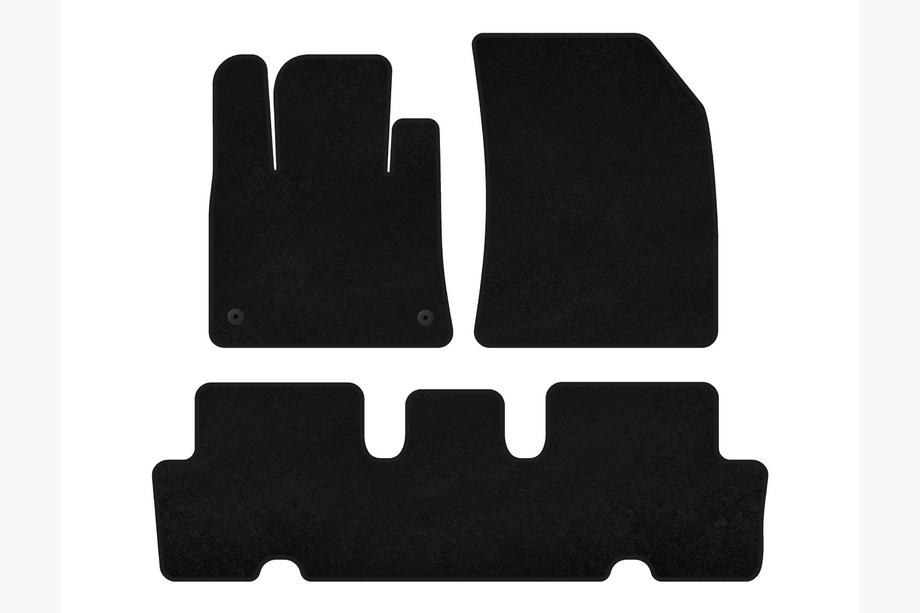 Citroen C-4 Picasso 2013–2022 Deluxe V1 textilmattor (2 rader, svart) Image