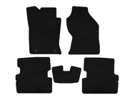Ford Focus I 1998–2005 Textilmattor Deluxe (2001-2005, SW, svarta) foto 1