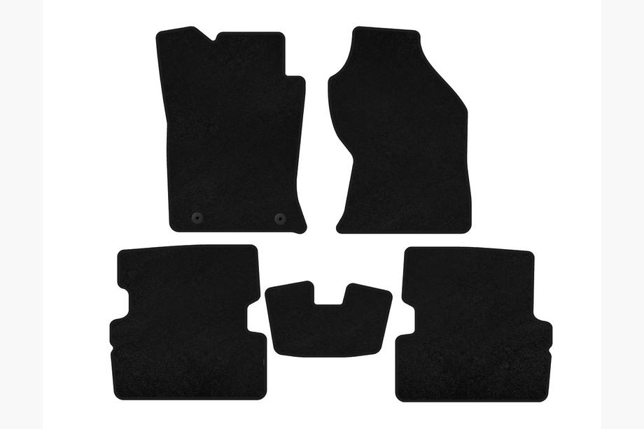 Ford Focus I 1998–2005 Textilmattor Deluxe (2001-2005, SW, svarta) Image