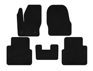 Ford Connect 2014–2021 Textilmattor Deluxe (Svart) foto 1