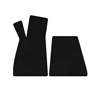 Deluxe textilmattor (Roadster, Svart) Smart 1998–2007 foto 1