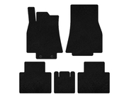 Mercedes B-class W245 2005–2011 Textilmattor Deluxe (Svart) foto 1