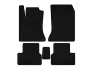 Mercedes B-class W246 2011–2018 Deluxe textilmattor (2011-2014, svart) foto 1