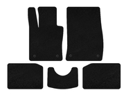 Mini Countryman R60 2010–2017 Textilmattor Deluxe (SD-utförande, svart) foto 1