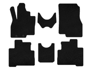 Mitsubishi Grandis 2003–2011 Textilmattor Deluxe (2 rader, 7-sits, svart) foto 1