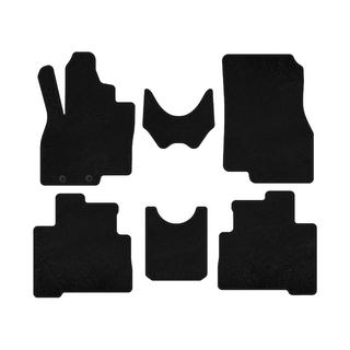 Textilmattor Deluxe (2 rader, 7-sits, svart) Mitsubishi Grandis 2003–2011 foto 1