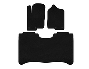 Nissan Titan 2004–2011 Textilmattor Deluxe (Svart) foto 1