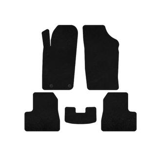 Deluxe textilmattor (2009-2013, Svart) Peugeot 206 1998–2024 foto 1